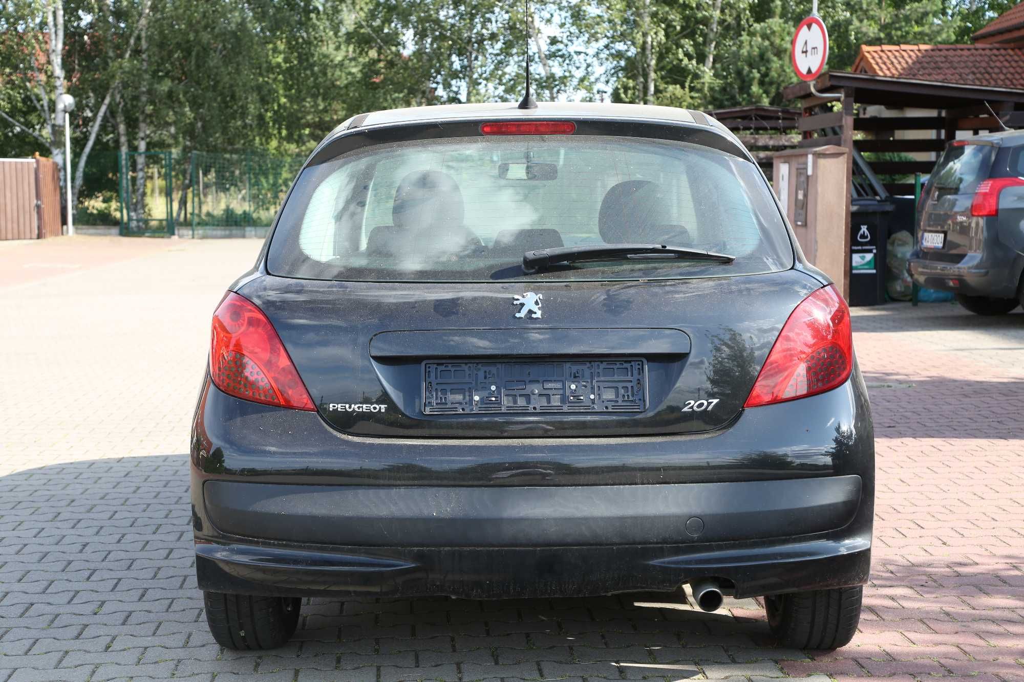 Peugeot 207 1.6 VTI LPG 2008r Czarny