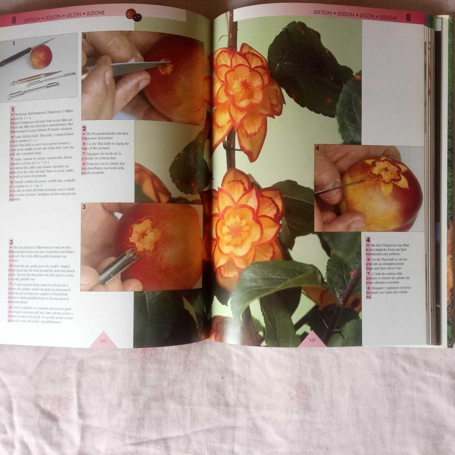 O manual completo Escultura Vegetais e Frutas por Xiang Wang Vol 2