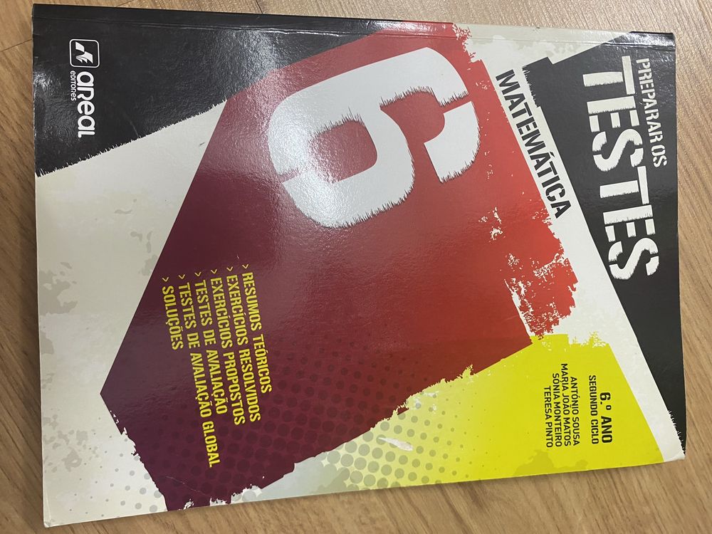 Livro preparacao para testes matematica 6 ano