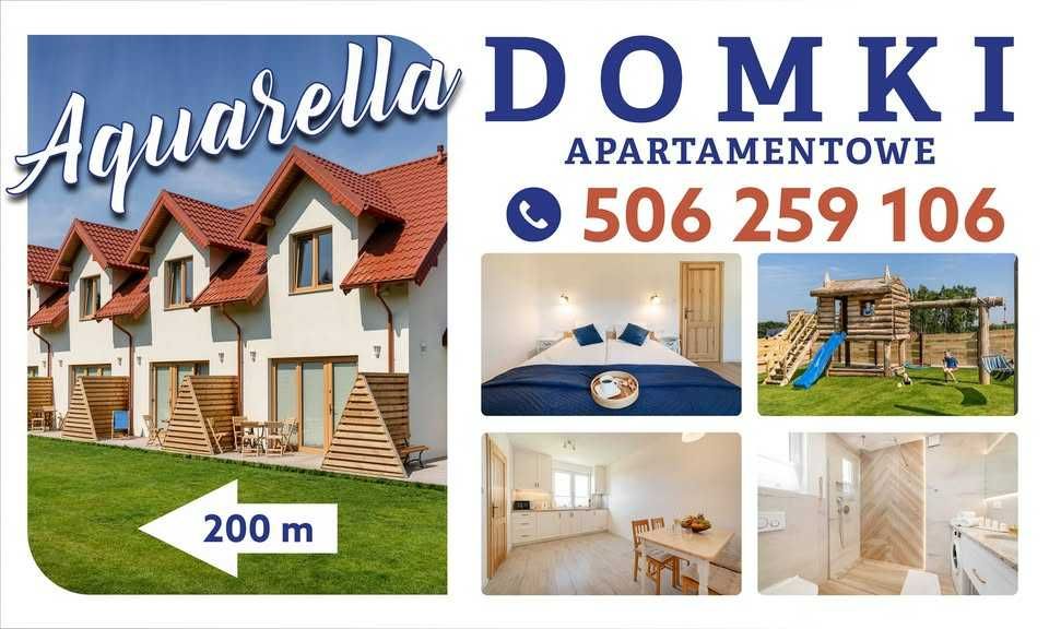 Domki apartamentowe Aquarella Dębki nad morzem Wakacje lato 2025