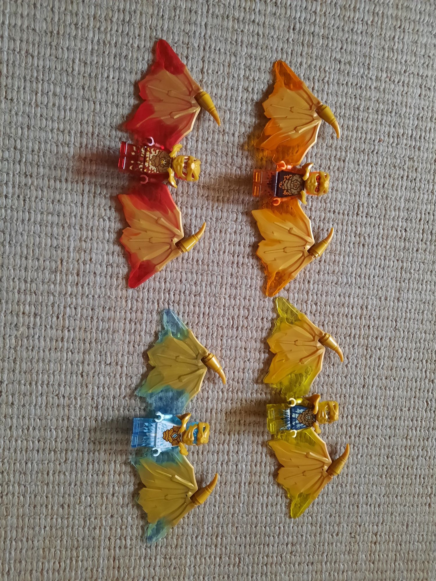 Lego NINJAGO figurka smocza forma ZESTAW ze skrzydłami