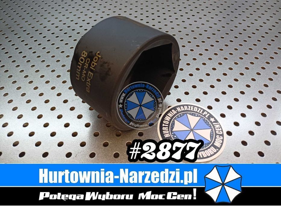 Nasadka 80mm 1" Długa nasadka udarowa 80mm klucz nasadowy 80mm