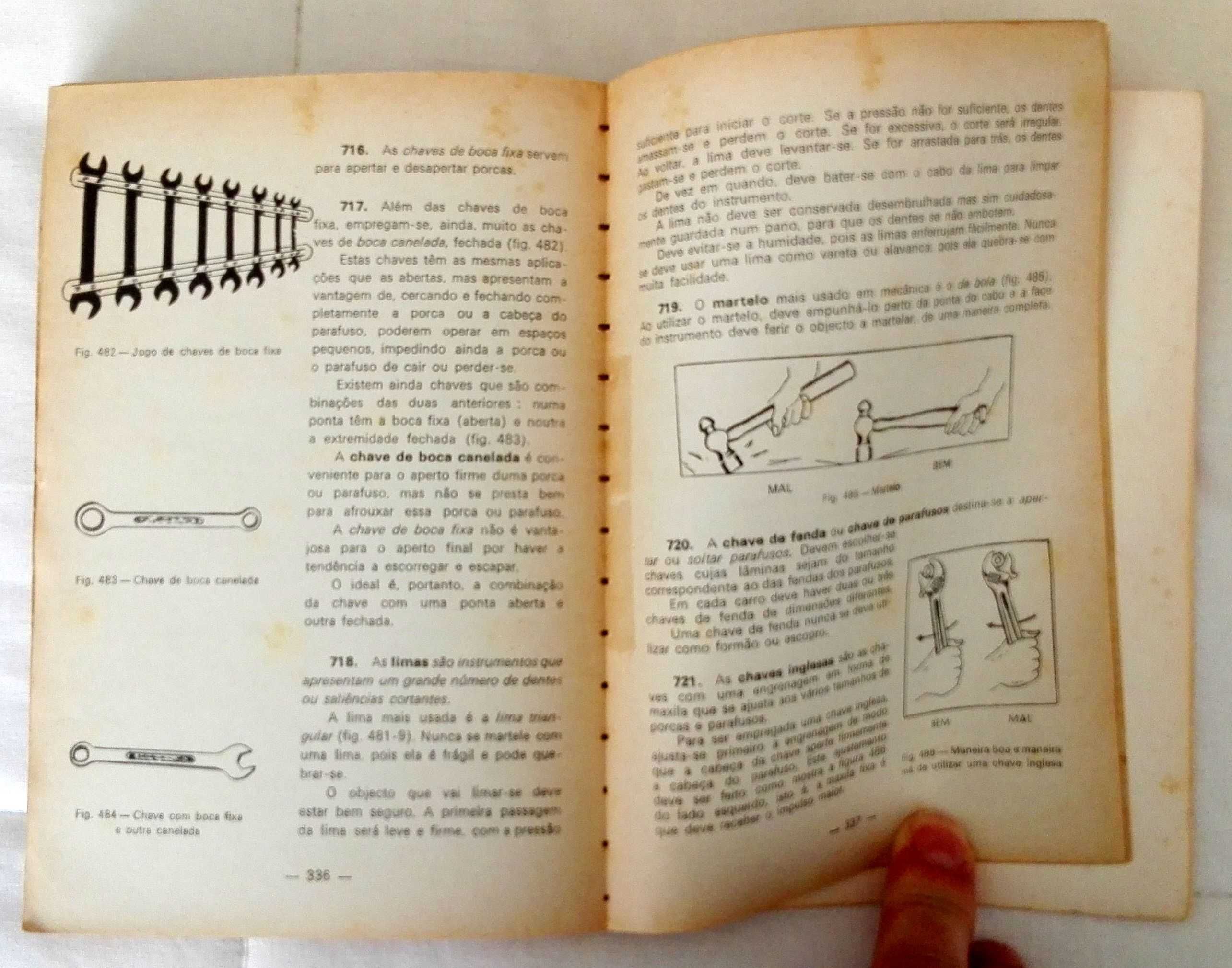 Livro Mecânica do Automóvel (antigo)