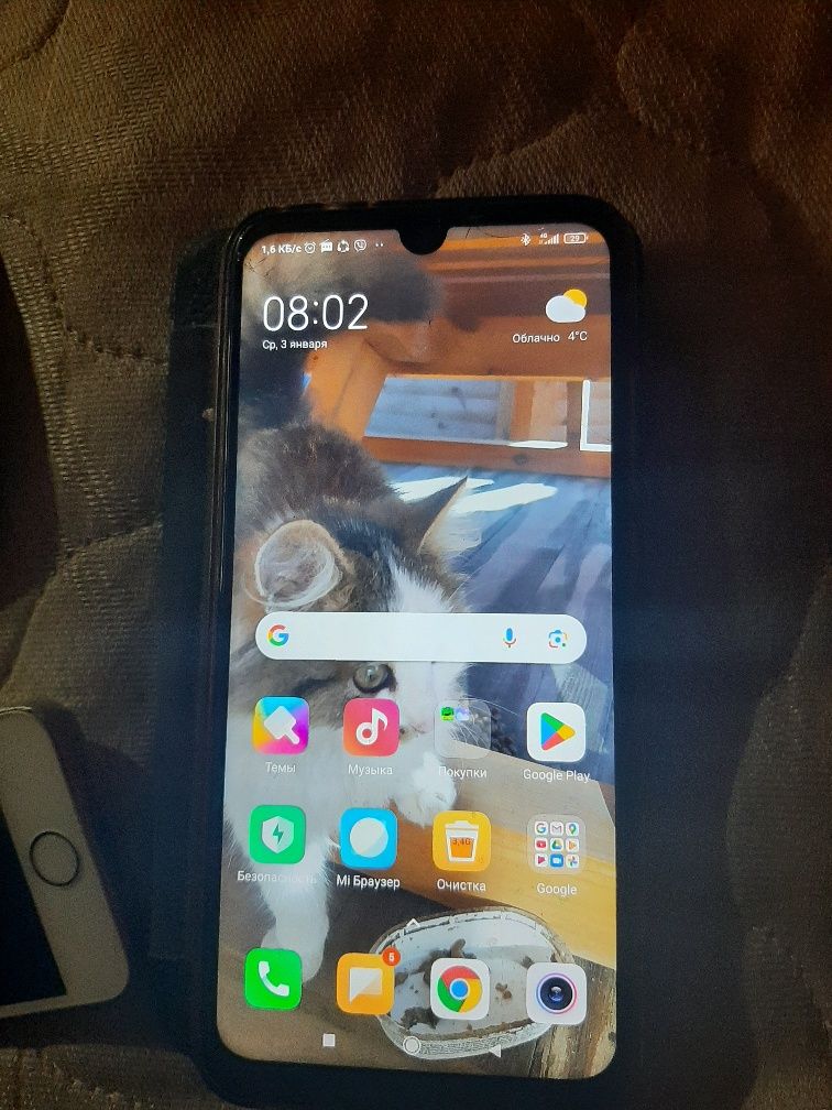 Redmi note7 Память 4 64 60Гц Робочій в ідіальному стані