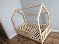 Łóżko łóżeczko dla dziecka domek skandynawskie tipi drewniane meble