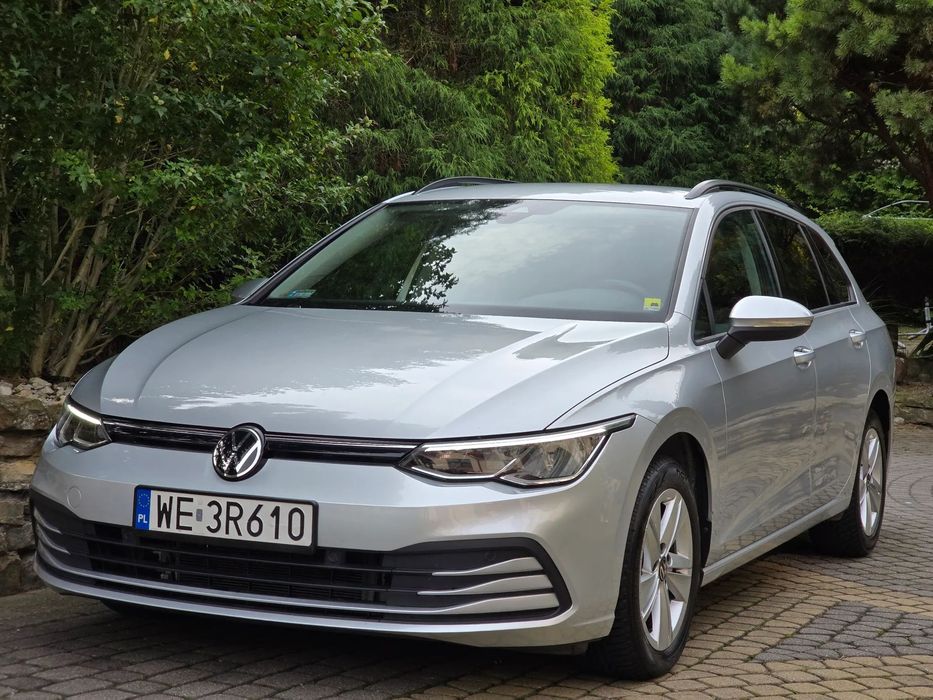 Volkswagen Golf 1.5 150KM DSG, org. lakier, pakiet zimowy, serwis ASO, salonPL, vat23%