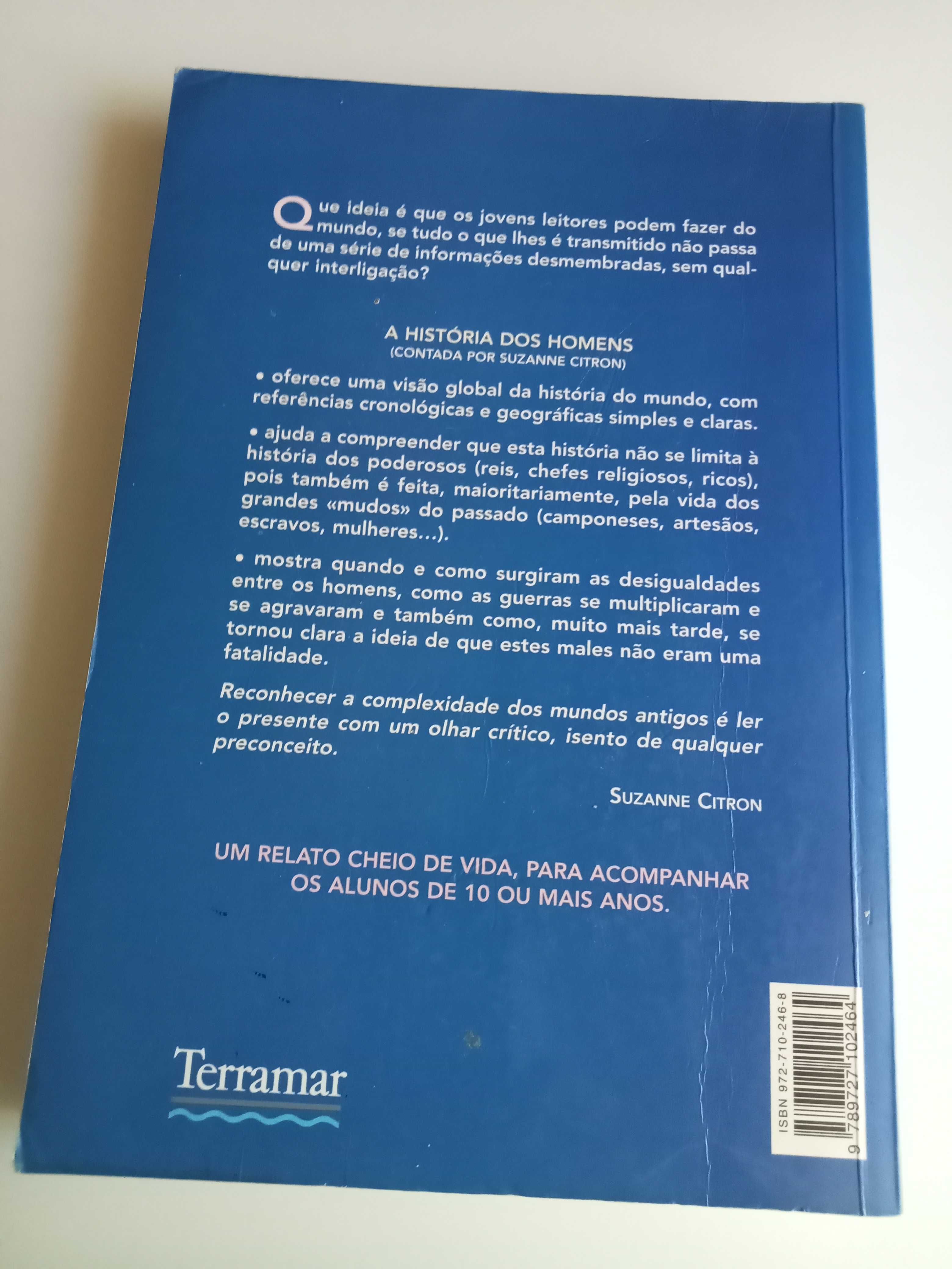 A HISTORIA DOS HOMENS - Suzanne Citron - PORTES INCLUIDOS