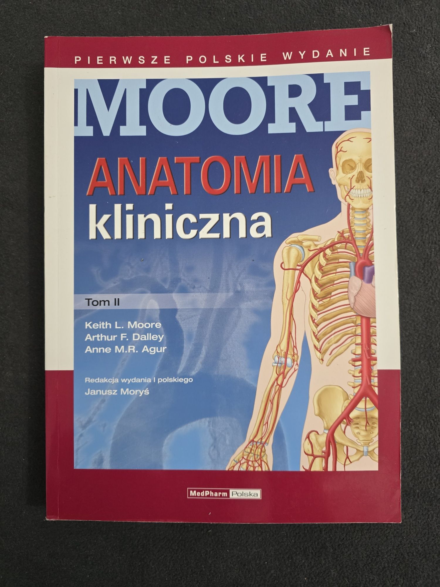 Anatomia kliniczna MOORE'A Tom 1-2