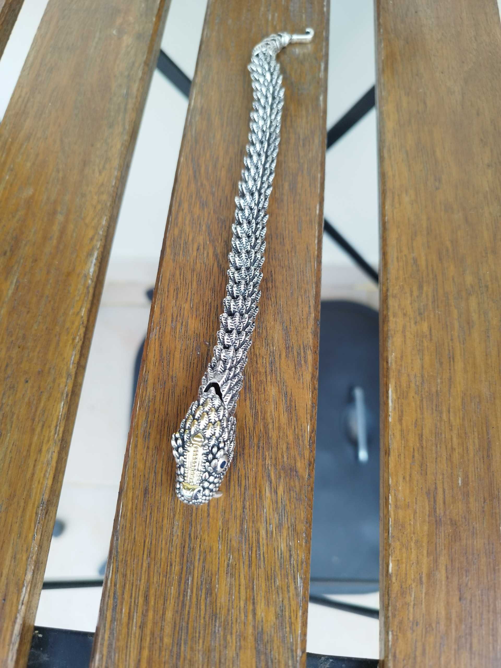 Pulseira retro Serpente