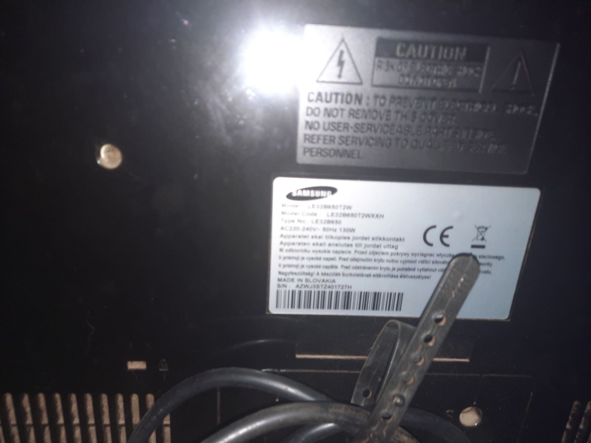 Samsung telewizor 32 całe sprawne z pilotem