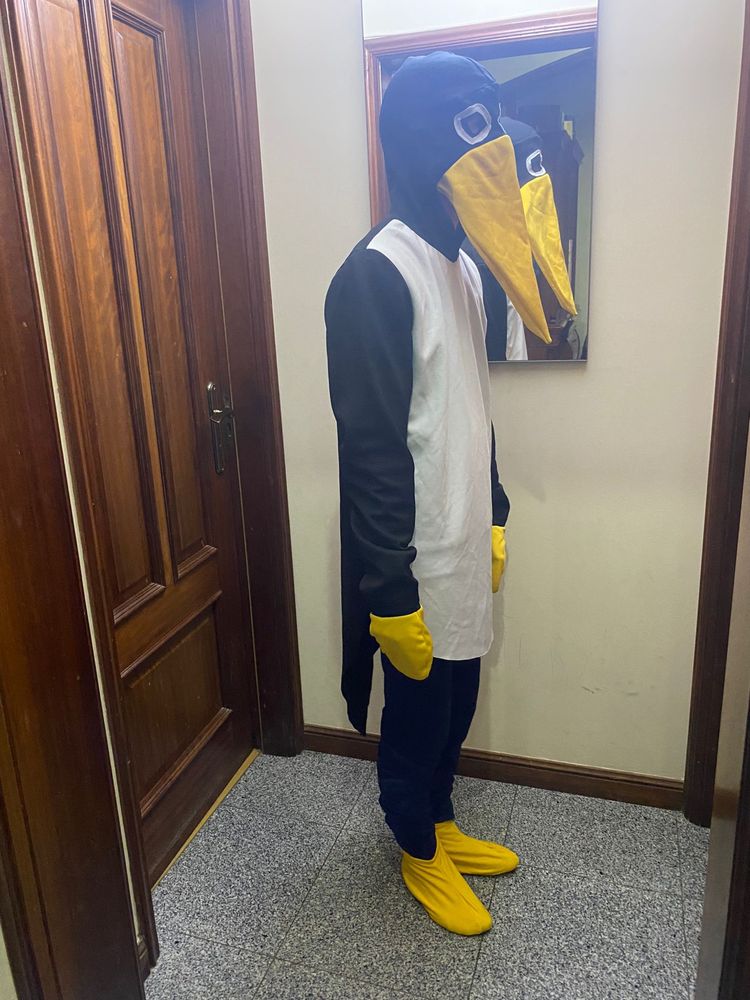 Fato de carnaval de Pinguim