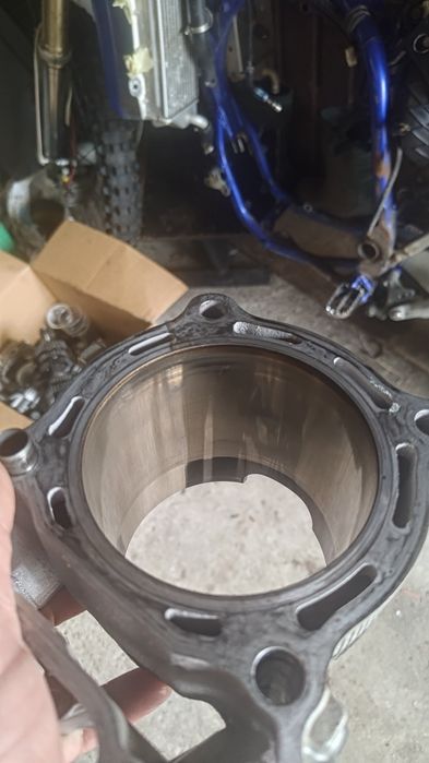 Yamaha wr 450 uszkodzony 4bieg