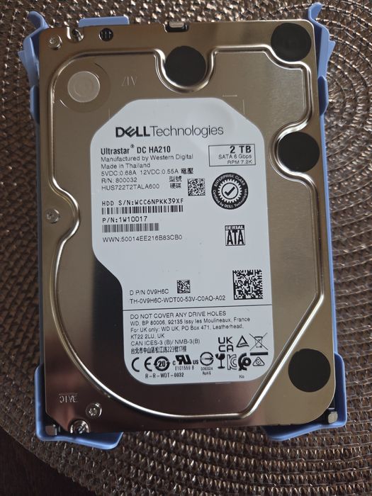 Dell technologies ultrastar dc ha210 2tb