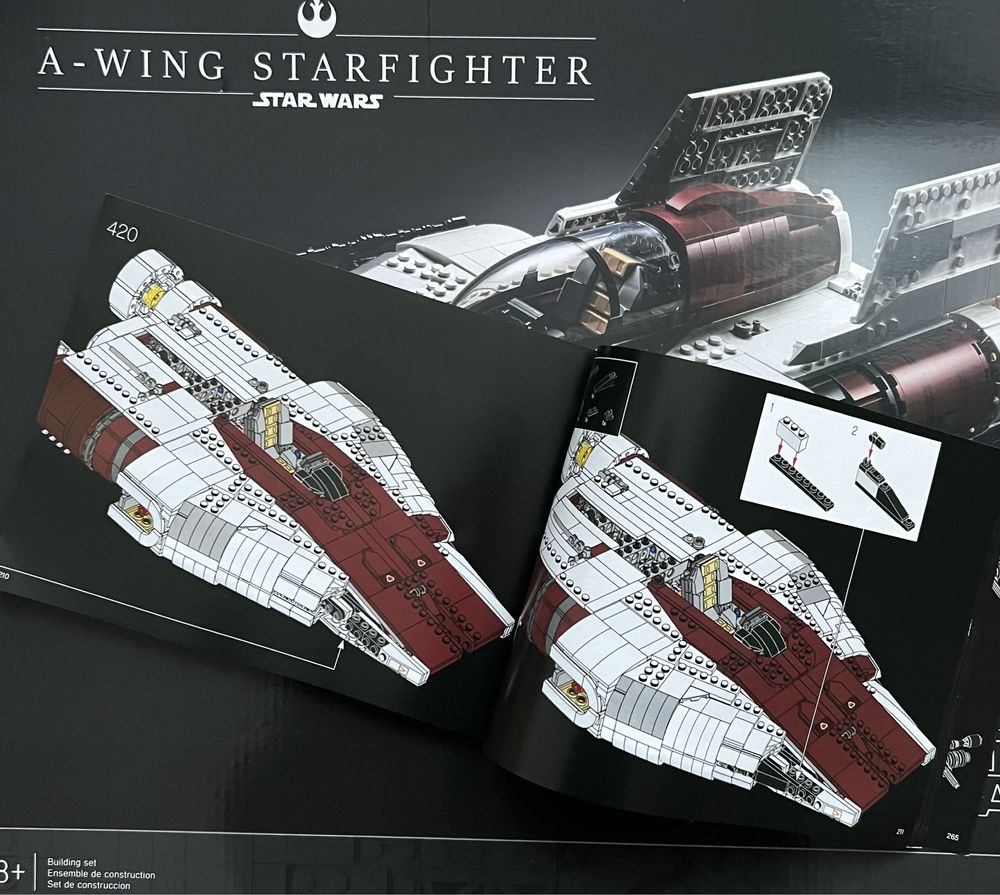 Конструктор Lego Star Wars самолет истребитель,звездные войны корабль