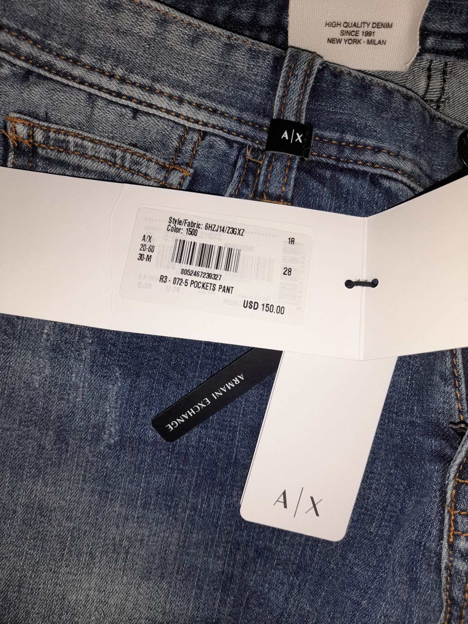 Джинси Armani Exchange (28р/M)