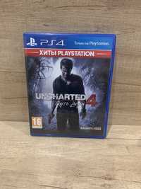 Продам игру Uncharted 4 для Playstation 4