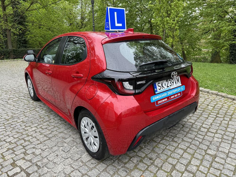 Samochód zastępczy „L” Toyota Yaris z LPG! NAUKA JAZDY bezpłatnie z OC