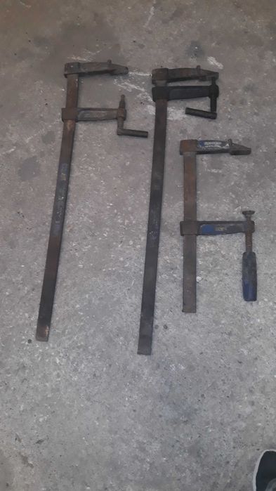 3 Gampos de apertar ferro
