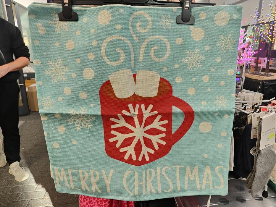 Poszewka na poduszkę motyw świąteczny