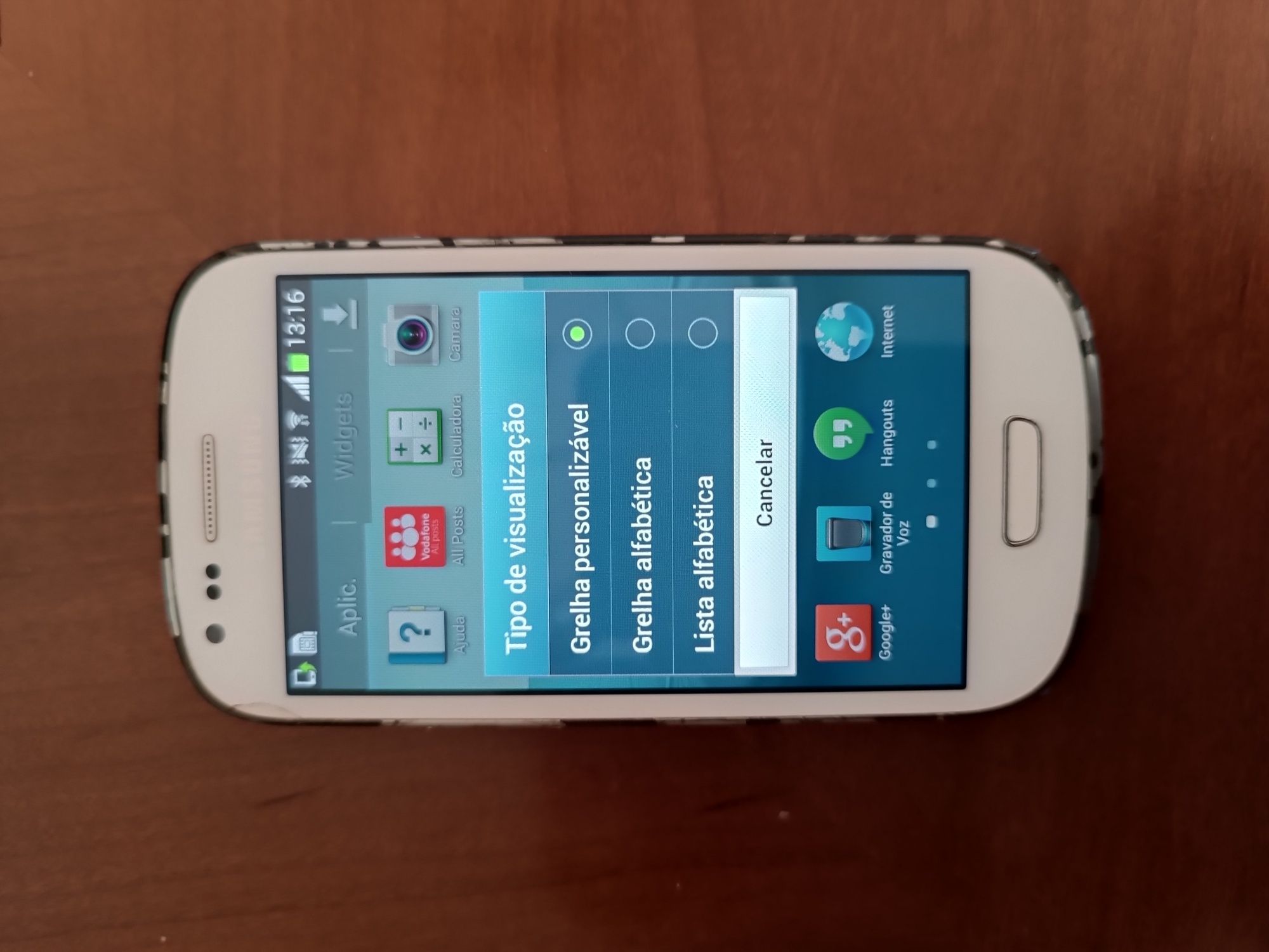 Telemóvel antigo Samsung Galaxy