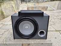 Amplificador Sony Xplod 1000w + Subwoofer 800w + cablagem toda.