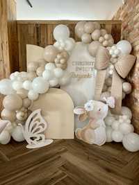 Dekoracje balonowe Girlanda, ścianka do zdjęć, ścianka cekinowa