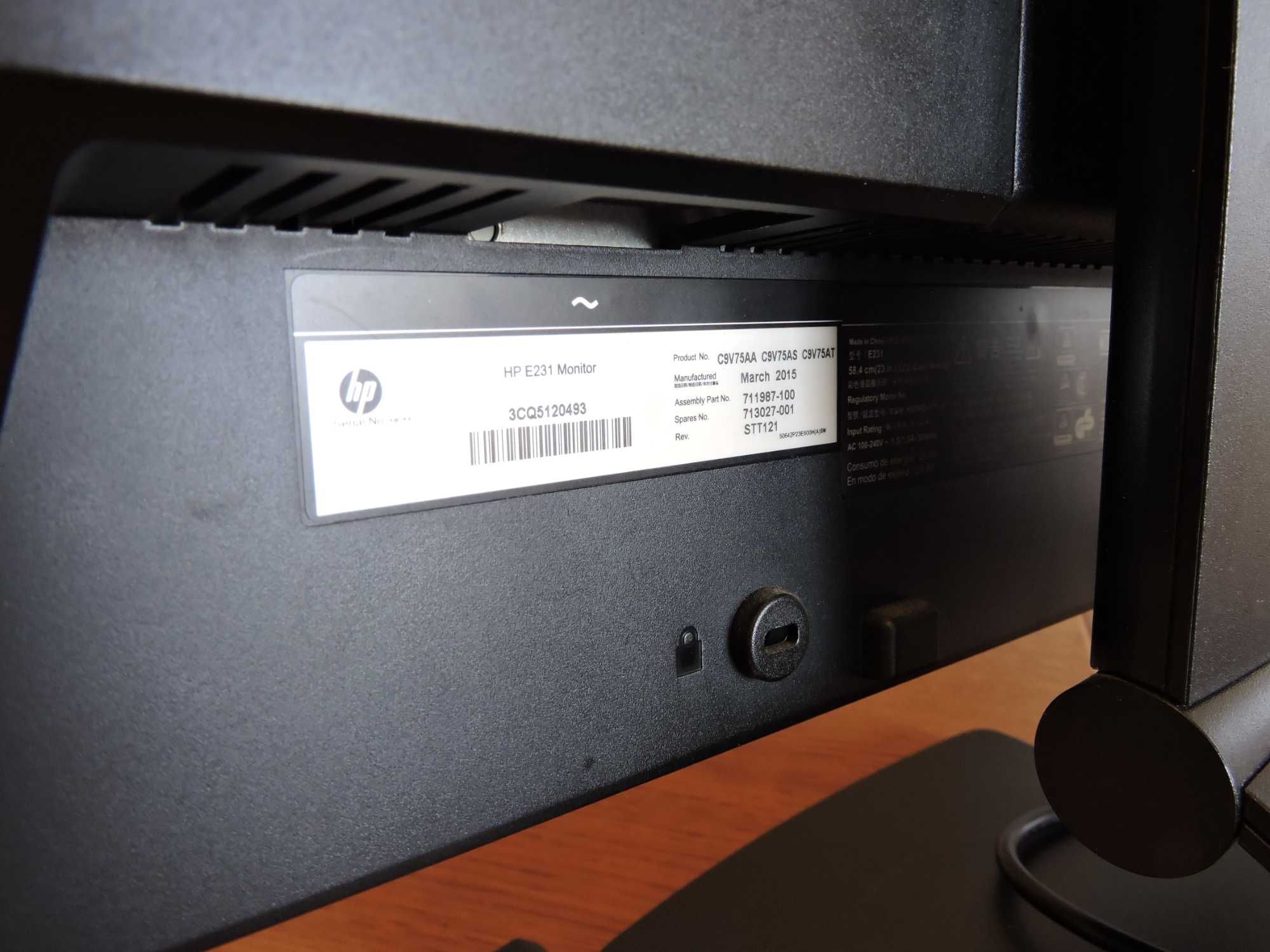 Ecrã Monitor PC HP E231
