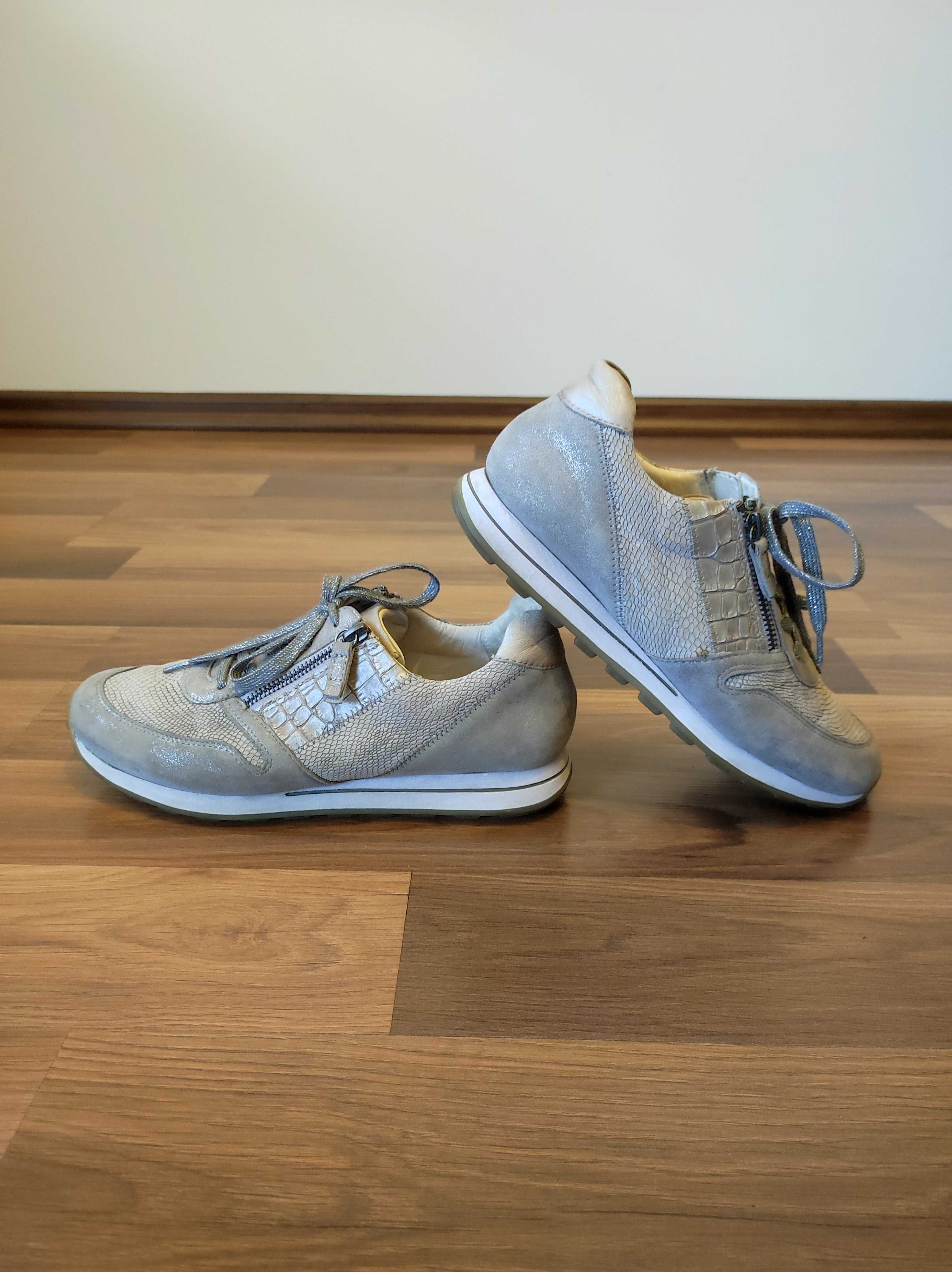 Okazja! Buty/adidasy skórzane GABOR (26 cm)