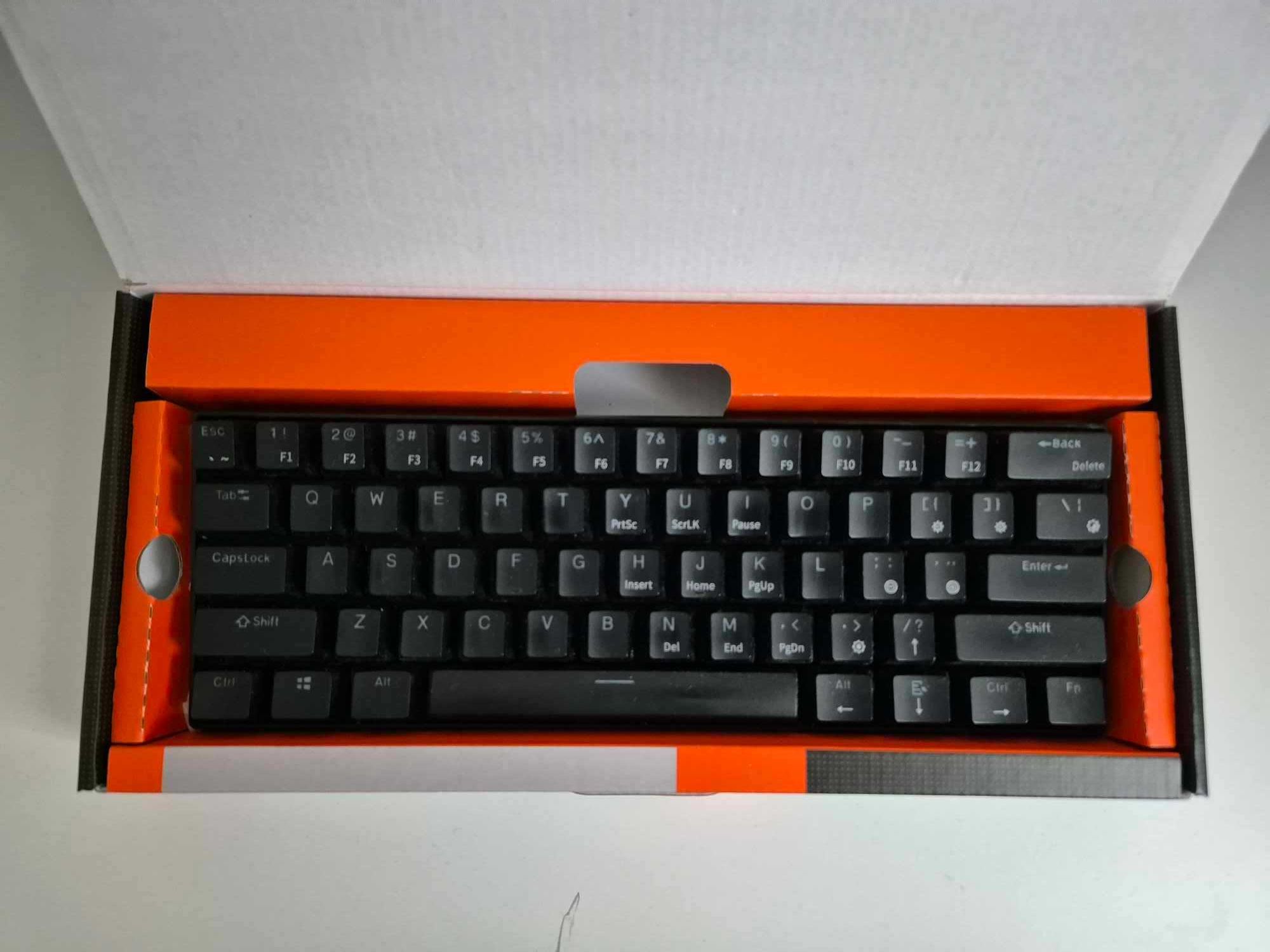 Klawiatura mechaniczna KRUX Neo PRO RGB Wireless Gateron Blue 60%