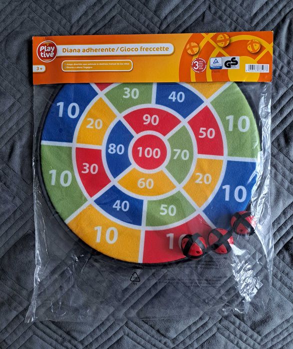 Alvo auto-aderente - da Play Tive - Novo