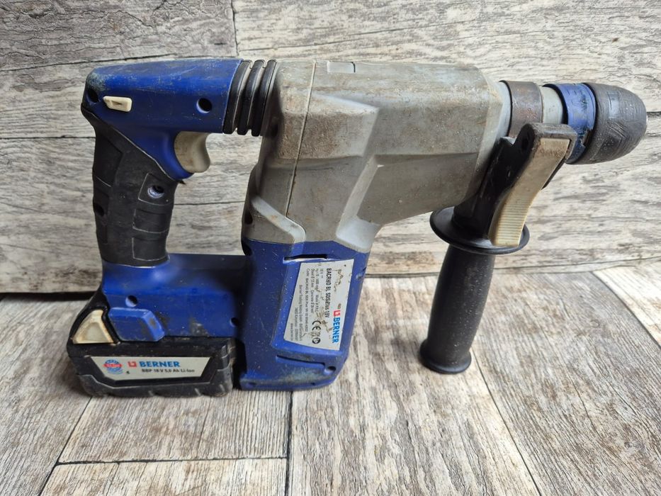 Berner/Milwaukee BACRHD BL MŁOTOWIERTARKA z baterią 5ah