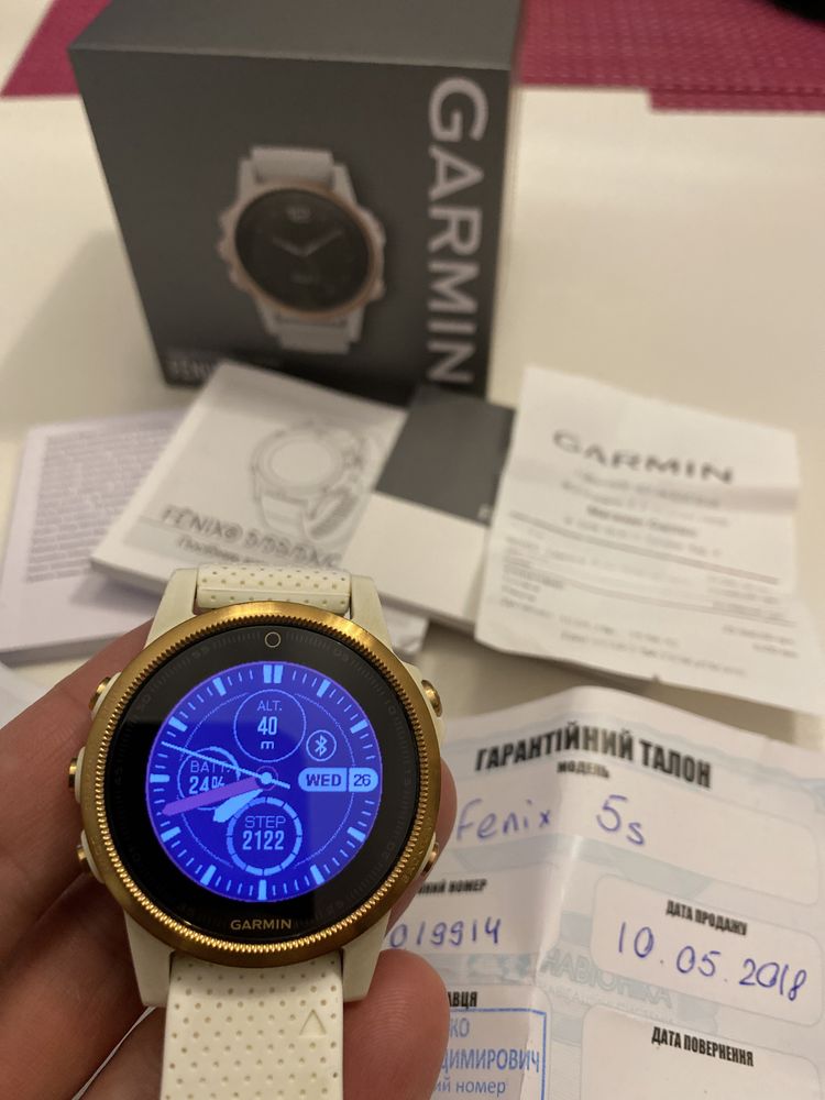 Часы Garmin Fenix 5S Sapphire