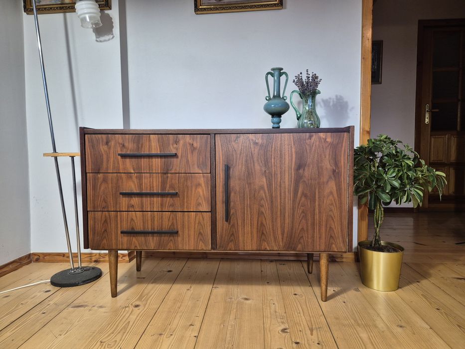 Komoda/sideboard z lat 60-tych po renowacji! Idealna pod umywalkę! PRL