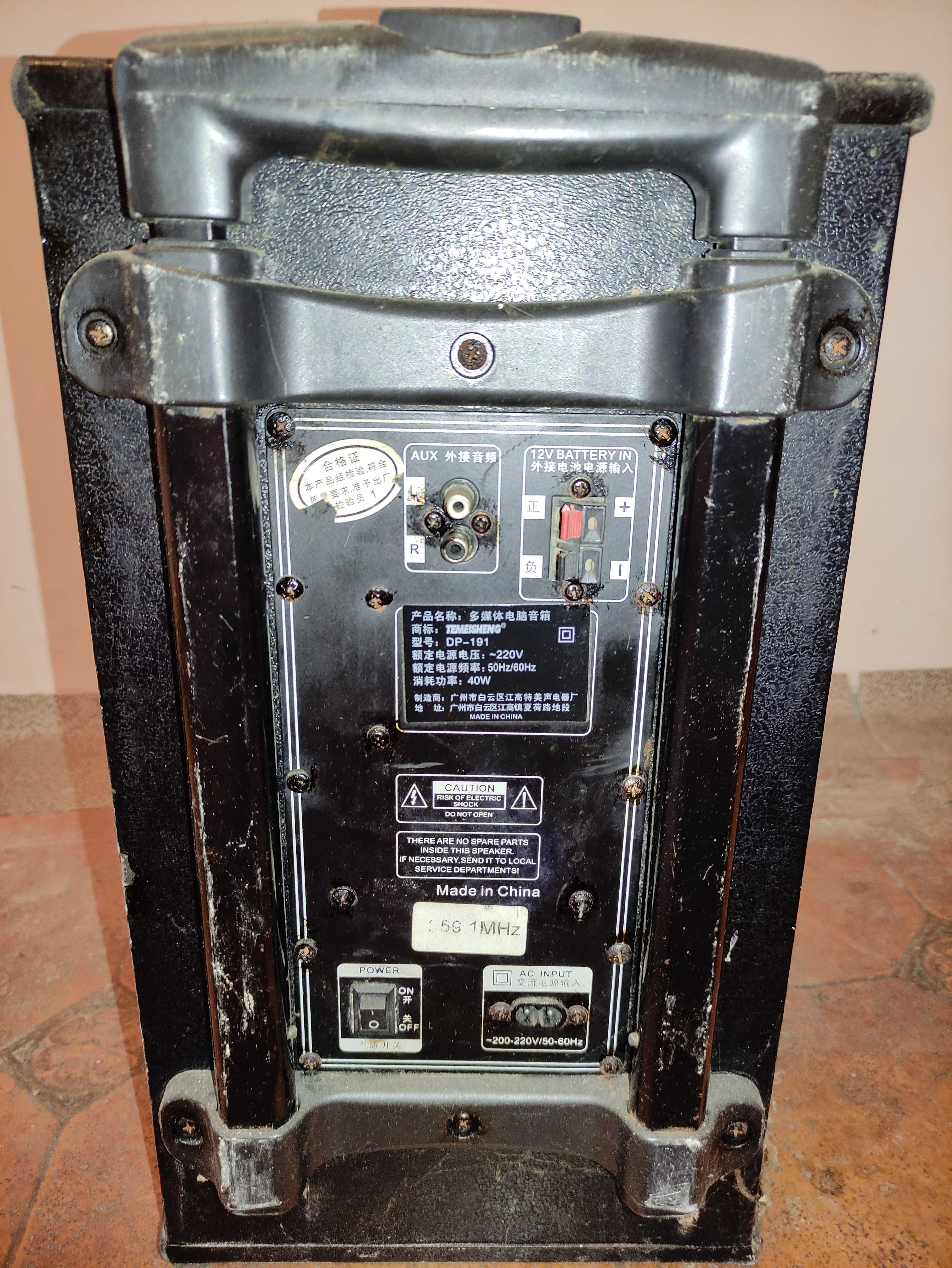 Активная акустическая система Temeisheng DP-191.