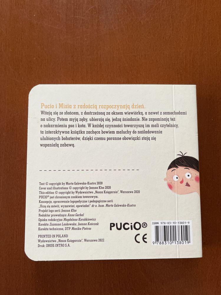 Pucio mówi „dzień dobry” Marta Galewska - Kustra