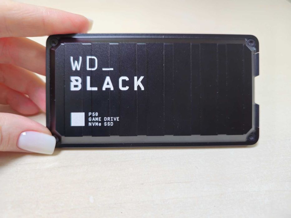 SSD диск 500Gb WD BLACK Game Drive P50 NVMe зовнішній ССД накопичувач