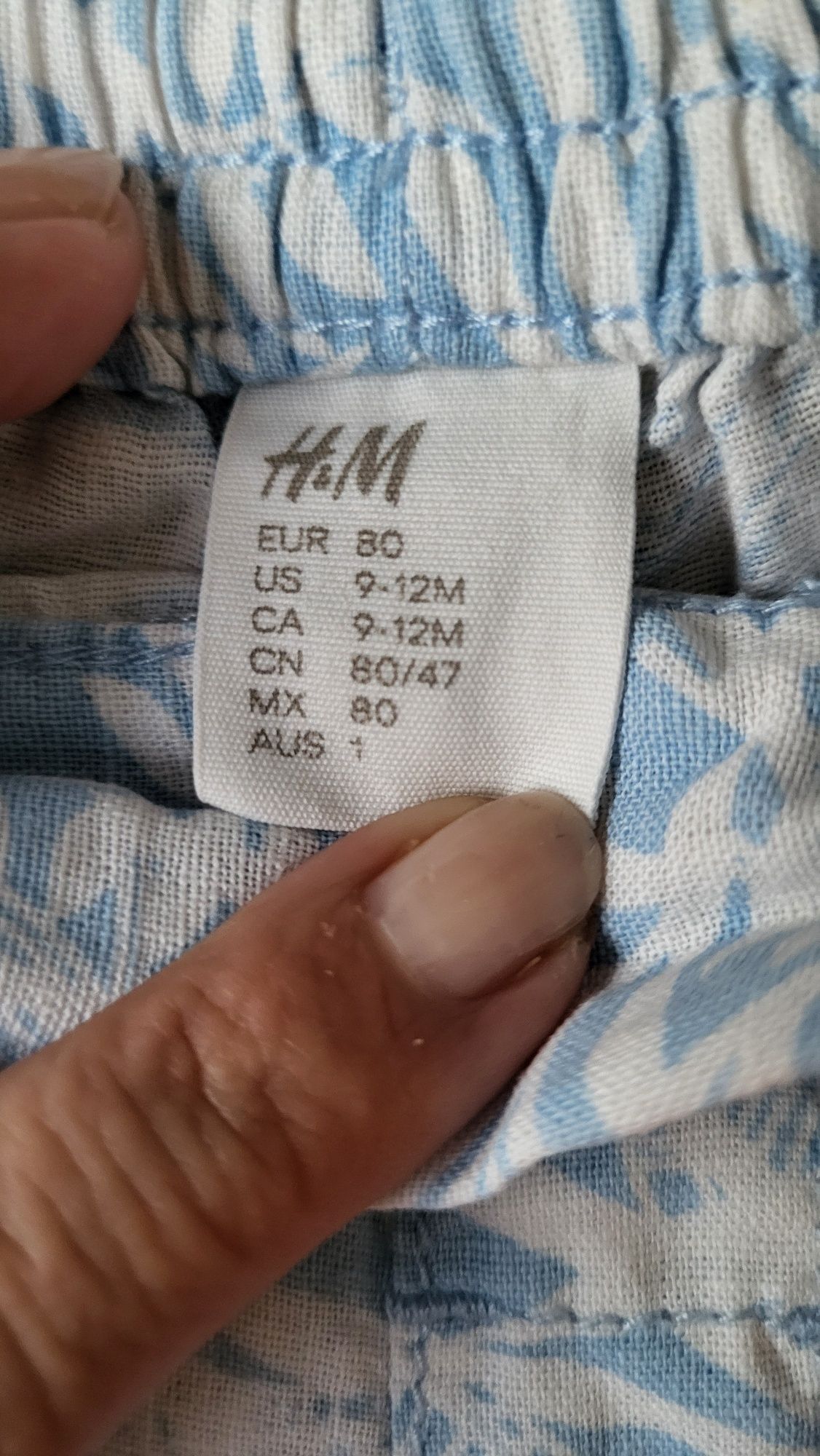 Szorty chłopięce. H&M. Rozmiar 80.