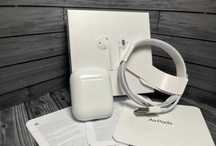Топові Навушники Airpods 2 1в1 +чохол