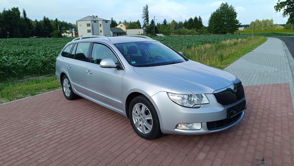Skoda Superb 2 2.0 TDI cr, sreberko, klima, alumy, oryginał