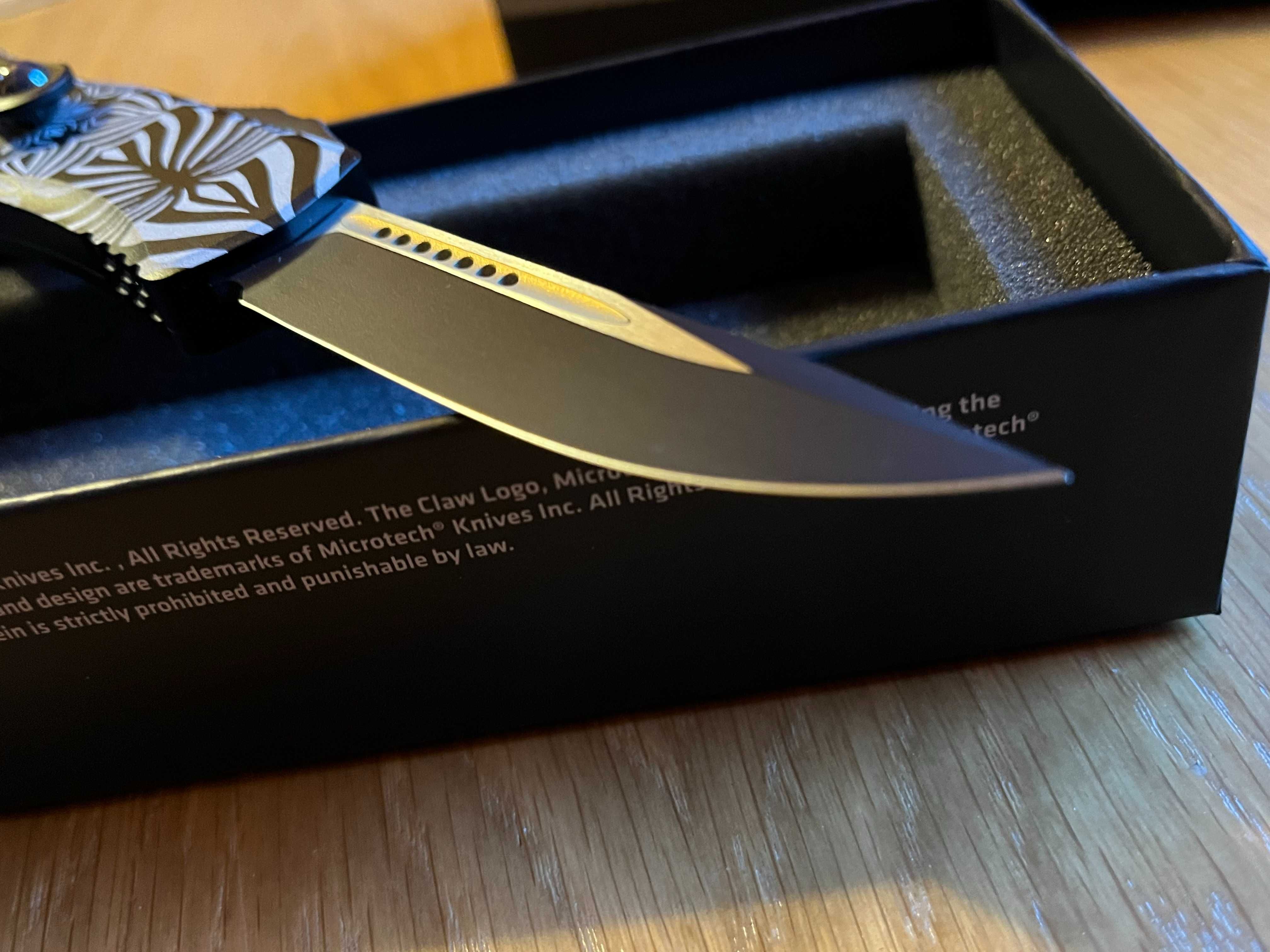 Nóż kolekcjonerski Microtech Hera S/E Signature Series