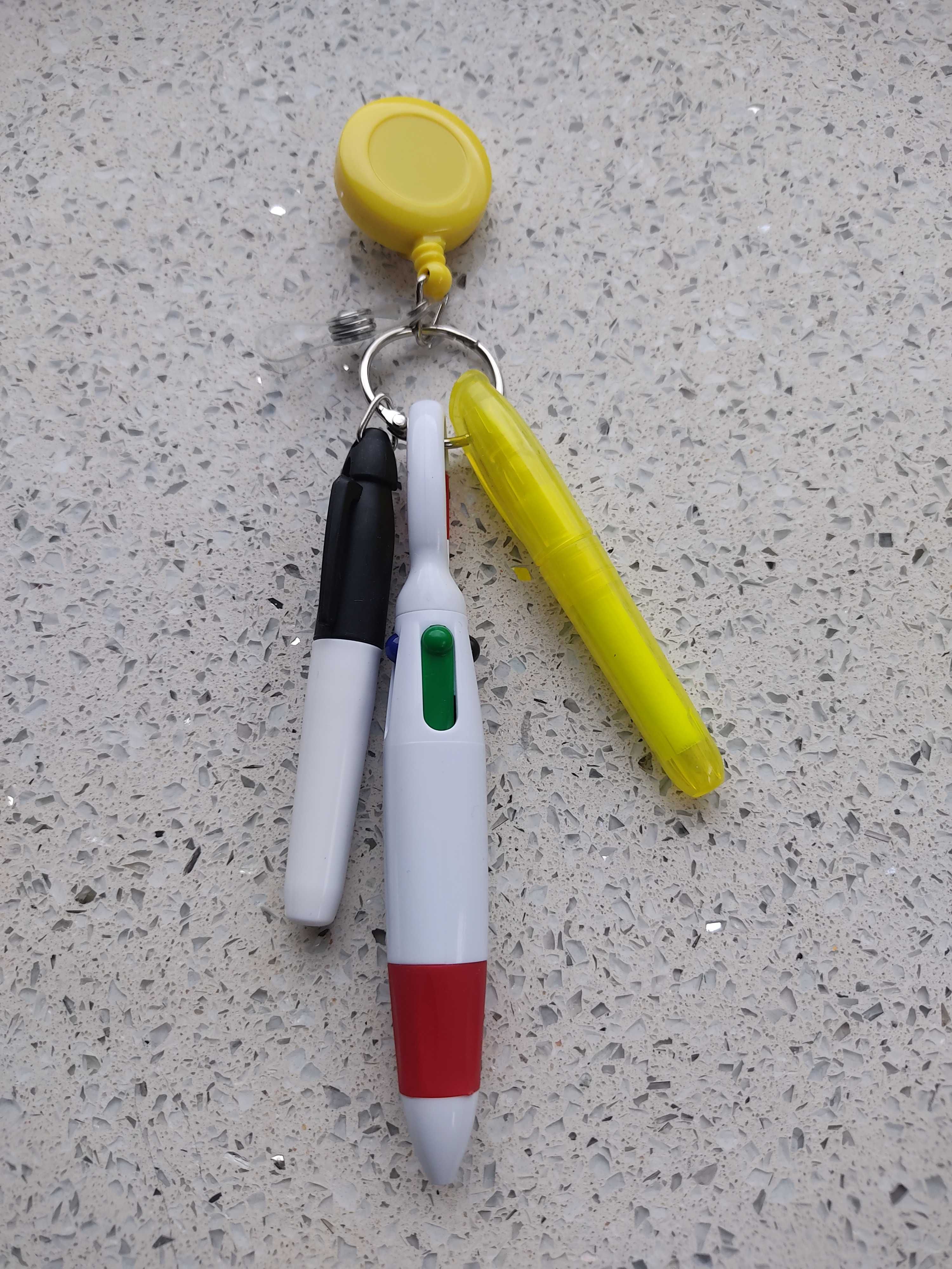 Porta cartões + 3 canetas para enfermeira