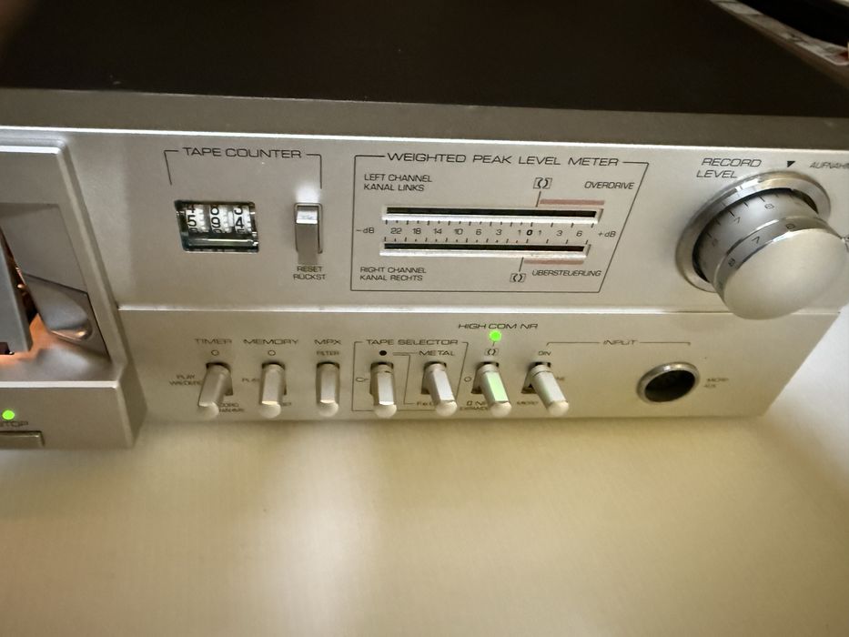 Telefunken RC-200 magnetofon kasetowy High Com, po serwisie