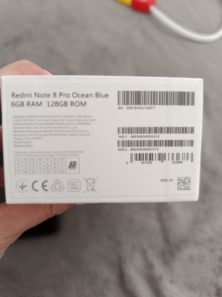 Redmi Note 8 Pro Ocean Blue 6/128