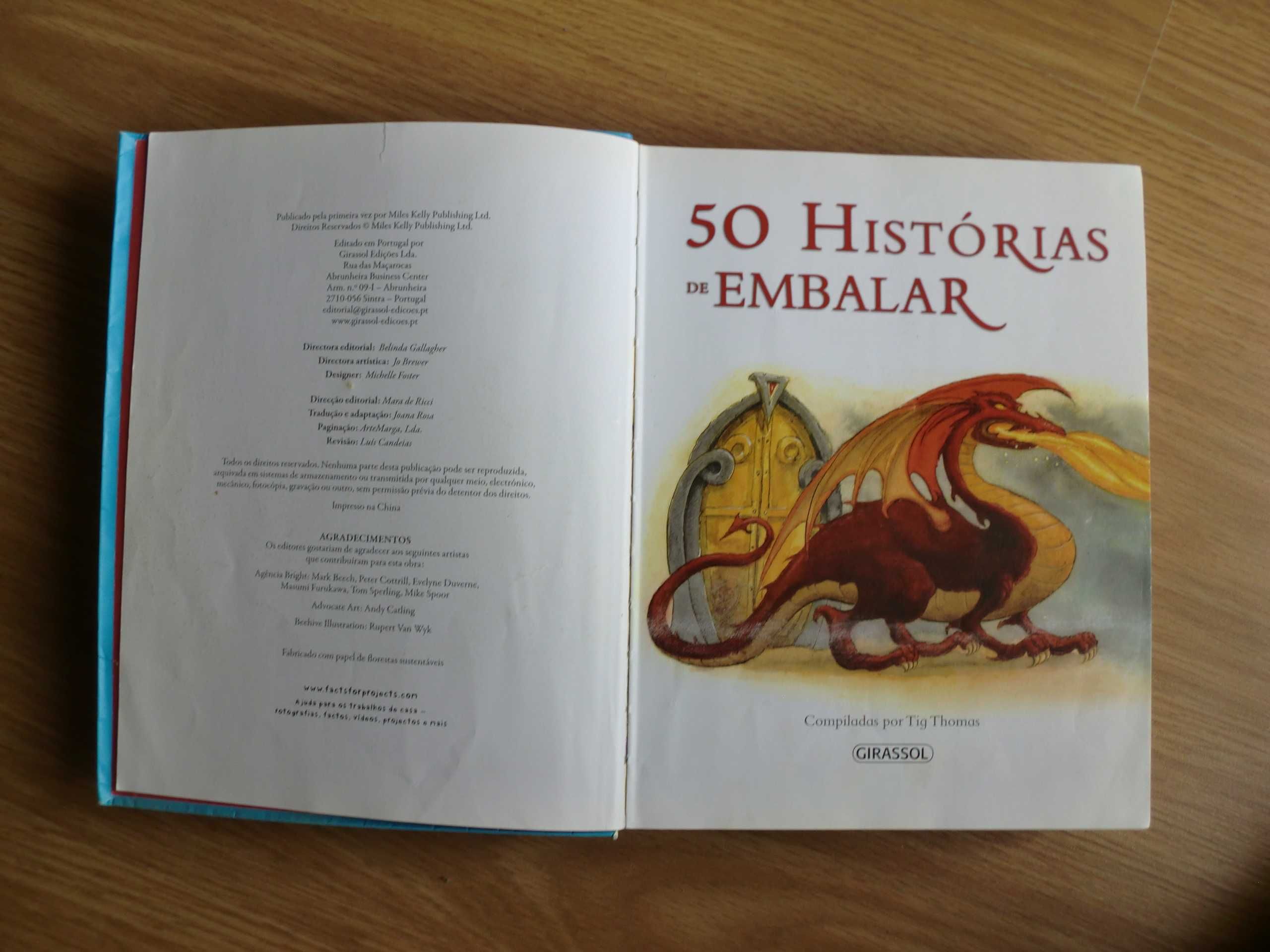 50 Histórias de Embalar por Tig Thomas