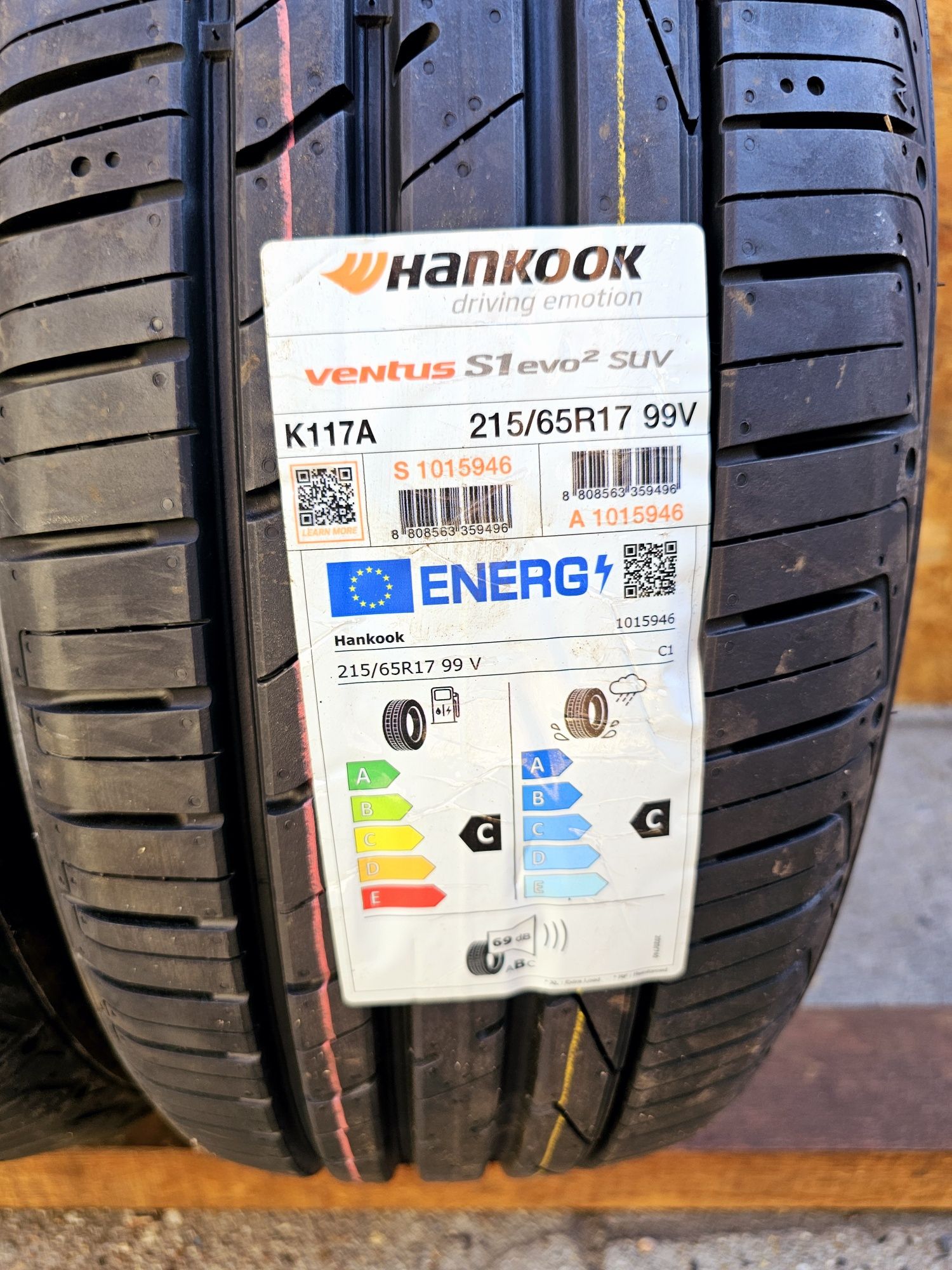 Nowe!!  215/65 r17 Hankook Ventus S1 Evo 2 SUV