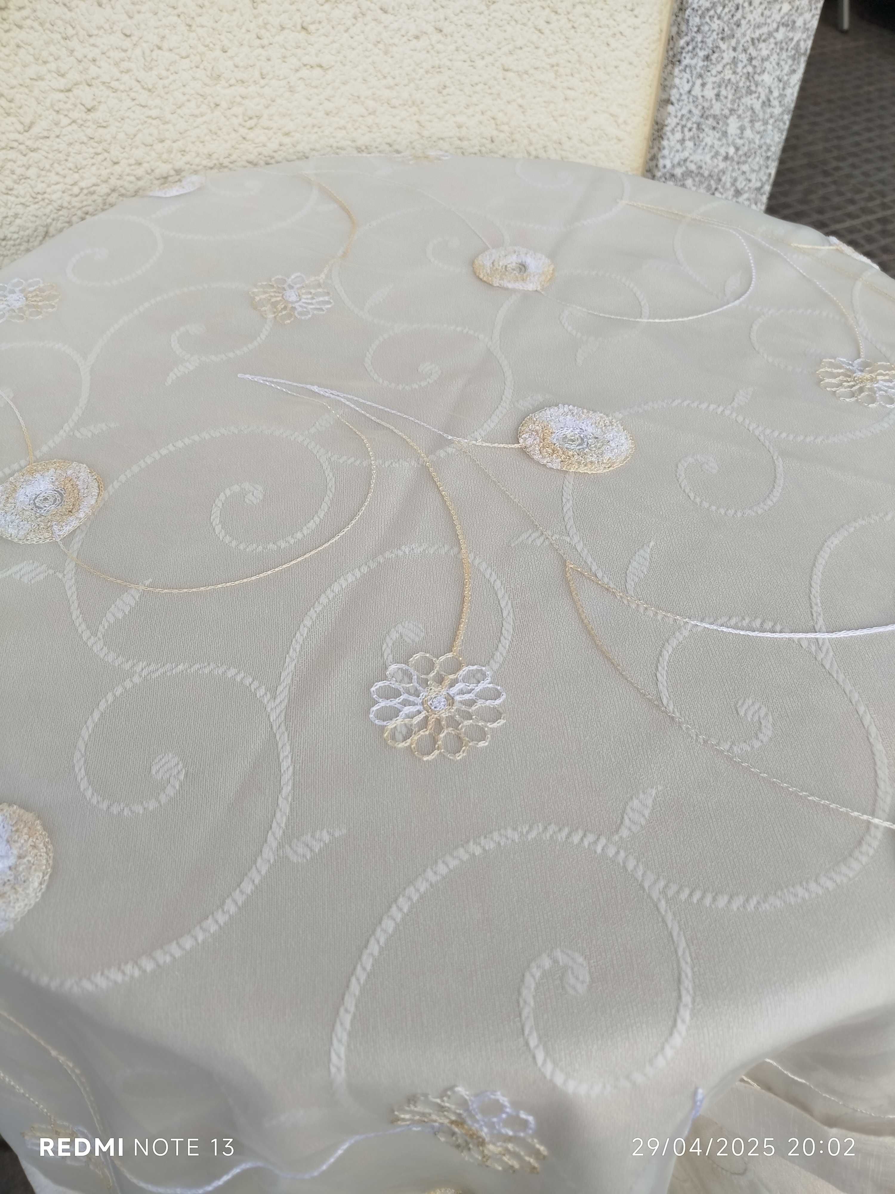 Toalha em organza