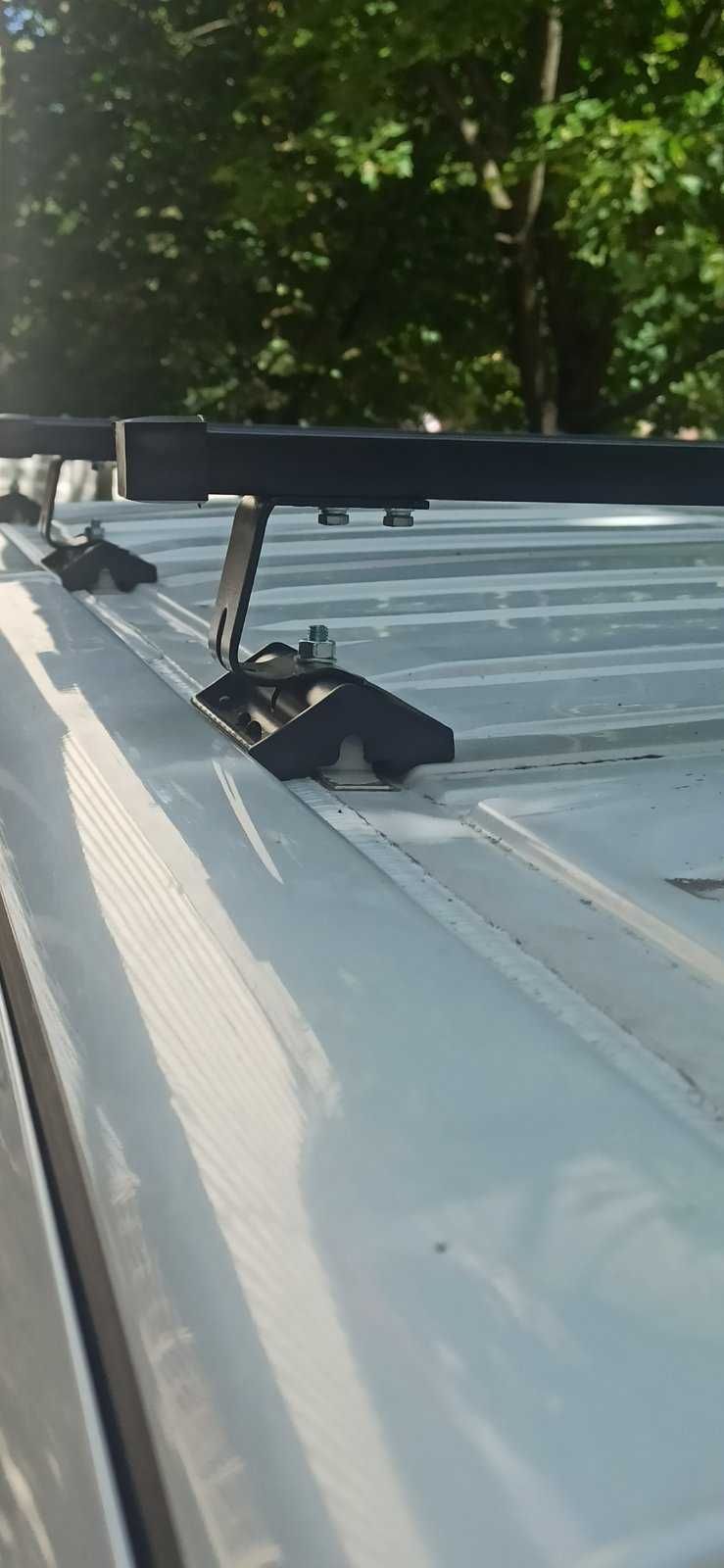 Поперечины стальные SD7-G8 на крышу Опель Виваро