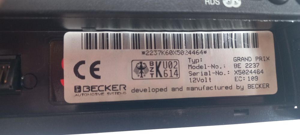 Becker Grand Prix BE2237