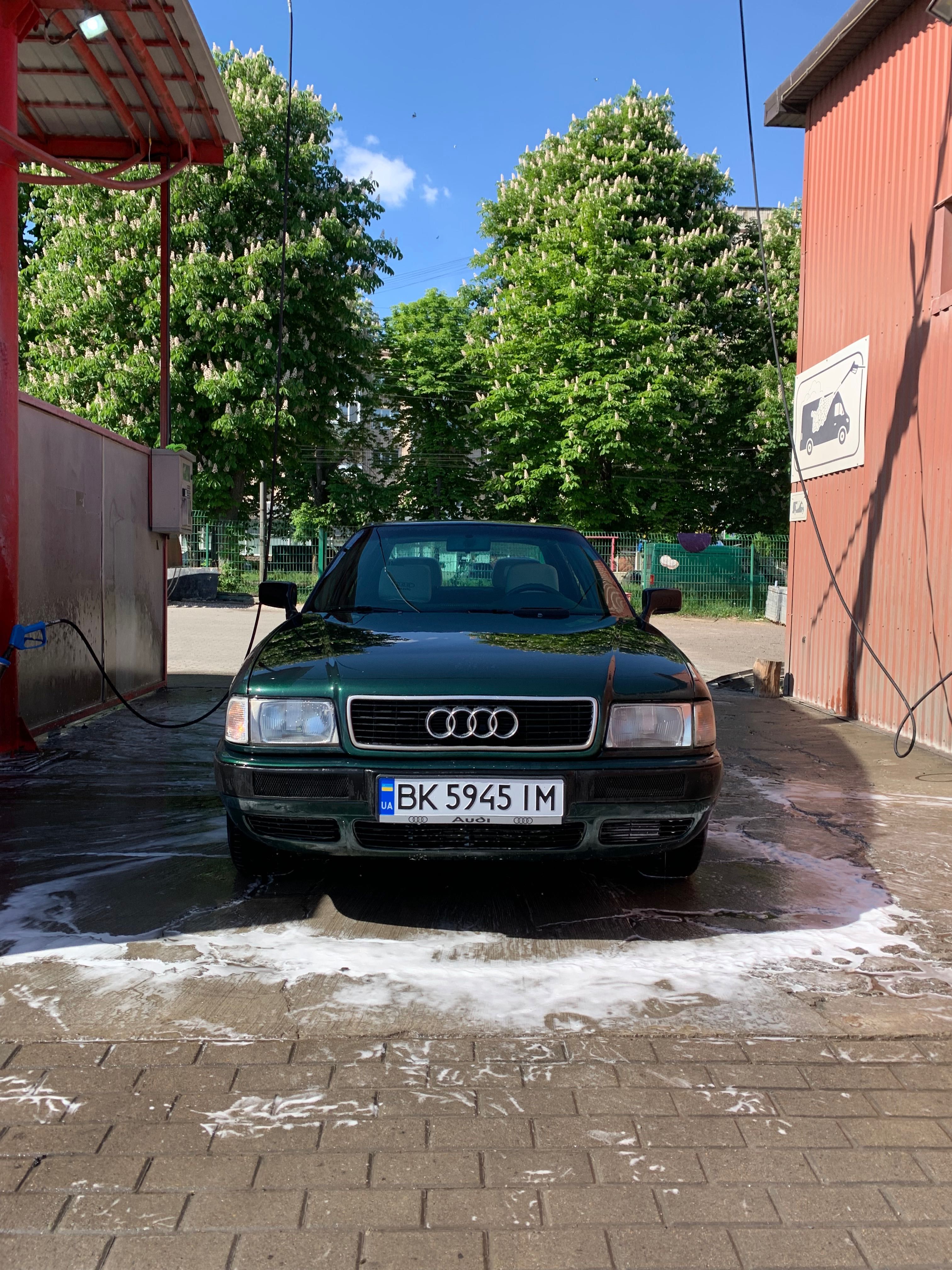 Audi 80 b4 2.0 газ бензин