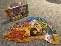 Puzzle Koparka 20 dużych elementów
